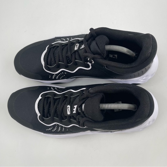 NEW! Nike Men’s Fly.By Mid 3 Black White Athletic Basketball Shoes - Size 10.5 - Picture 5 of 11